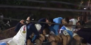 Εθνική Αργεντινής: Η στιγμή που καλώδιο παρολίγο να «αποκεφαλίσει» τον Μέσι και τους συμπαίκτες του