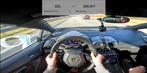 Τουρίστας με Lamborghini σπέρνει τον πανικό στην autobahn