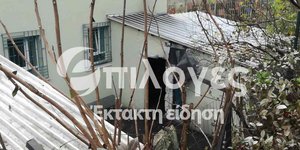 Το λεβητοστάσιο στο δημοτικό σχολείο των Σερρών