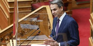 Ο πρωθυπουργός Κυριάκος Μητσοτάκης