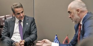 Συνάντηση Μητσοτάκη- Ράμα στη Νέα Υόρκη