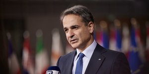 Ο πρωθυπουργός, Κυριάκος Μητσοτάκης στη Σύνοδο Κορυφής στις Βρυξέλλες