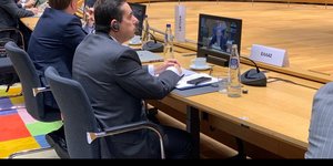 Ο υπουργός Μετανάστευσης και Ασύλου, Νότης Μηταράκης