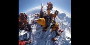 Πλάνο ορειβατών στο Εβερεστ