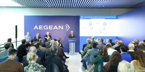 Από τη Συνέντευξη Τύπου της Aegean