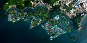 Η πλωτή πόλη BiodiverCity στη Μαλαισία