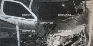 Το αγροτικό του 16χρονου Ρομά μετά τον πυροβολισμό από τον αστυνομικό