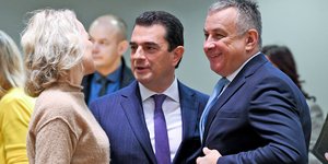 Ο Κώστας Σκρέκας στο Συμβούλιο των υπουργών Ενέργειας της ΕΕ