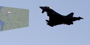 Συντριβή Eurofighter Typhoon στη Σικελία της Ιταλίας