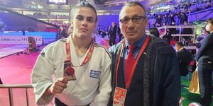 Χάλκινο μετάλλιο για τη τζουντόκα Ελισάβετ Τελτσίδου