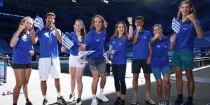 Η εθνική ομάδα τένις που αγωνίζεται στο United Cup