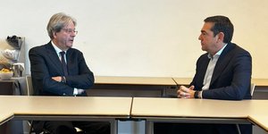 Συνάντηση Τσίπρα - Τζεντιλόνι