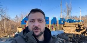 Ζελένσκι από το μέτωπο 