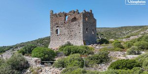 Βίντεο: Δείτε τον εντυπωσιακό Μεσαιωνικό Πύργο στα Δότια της Χίου