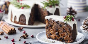 Χριστουγεννιάτικο κέικ