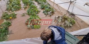 Κακοκαιρία: Πλημμυρικά φαινόμενα σε Αλυκές και Μετόχι