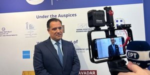 Ο Άδωνις Γεωργιάδης στο Νταβός 