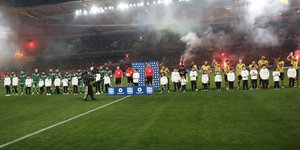AEK - Παναθηναϊκός: Όσοι βρέθηκαν στις εξέδρες του γηπέδου