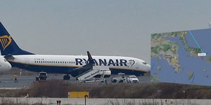 Αεροπλάνο της Ryanair ειδοποίησε για βόμβα