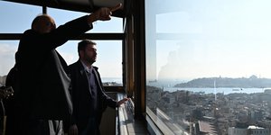 Ο Νίκος Ανδρουλάκης στην Κωνσταντινούπολη