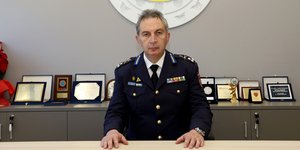 Ο νέος αρχηγός της Πυροσβεστικής, ο Αντιστράτηγος Γεώργιος Πουρναράς
