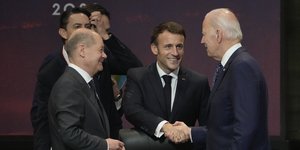 Μπάιντεν, Μακρόν και Σολτς στη Σύνοδο της G20 στην Ινδονησία 