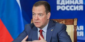 O αντιπρόεδρος του Συμβουλίου Ασφαλείας της Ρωσίας, Ντμίτρι Μεντβέντεφ 