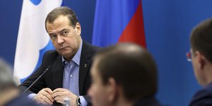 O αντιπρόεδρος του Ρωσικού Συμβουλίου Εθνικής Ασφάλειας, Ντμίτρι Μεντβέντεφ