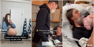 Μητέρα κατέγραψε όλη τη διαδικασία του τοκετού- viral το βίντεο