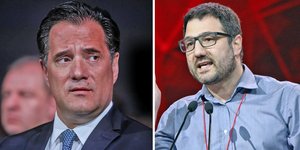 Άδωνις Γεωργιάδης και Νάσος Ηλιόπουλος