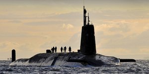 Το βρετανικό υποβρύχιο HMS Vanguard κλάσης Trident