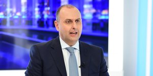 Ο υφυπουργός Υποδομών και Μεταφορών, Γιώργος Καραγιάννης