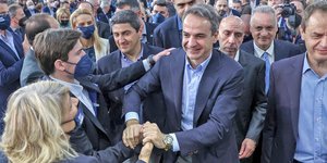 Ηράκλειο Κρήτης Κυριάκος Μητσοτάκης επίσκεψη