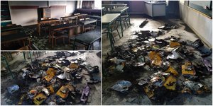 Φωτιά σχολείο Τρίκαλα