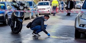 Το σημείο της δολοφονίας του 47χρονου στην Καλαμάτα