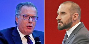  Γιώργος Κουμουτσάκος και Δημήτρης Τζανακόπουλος