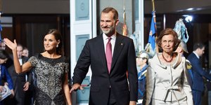 Βασίλισσα Λετίθια, βασιλιάς Φελίπε, βασίλισσα Σοφία