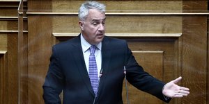 Ο Μάκης Βορίδης στη Βουλή