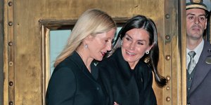 Μαρί Σαντάλ, βασίλισσα Λετίθια της Ισπανίας χθες βράδυ στην Αθήνα