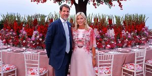 Η Μαρί Σαντάλ με τον σύζυγό της Παύλο Γλίξμπουργκ