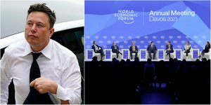 Ο Έλον Μασκ τα βάζει με το Παγκόσμιο Οικονομικό Φόρουμ στο Νταβός