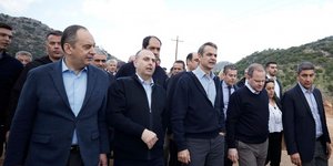 Πλακιωτάκης, Καραγιάννης, Μητσοτάκης, Καραμανλής στην Κρήτη