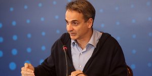 Ο Κυριάκος Μητσοτάκης στην Κρήτη