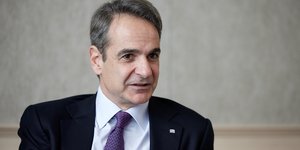 Ο πρωθυπουργός Κυριάκος Μητσοτάκης