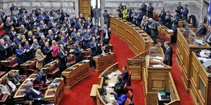 Καταψηφίστηκε η πρόταση δυσπιστίας κατά της κυβέρνησης