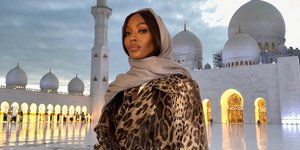 Η Ναόμι Κάμπελ στο Άμπου Ντάμπι 