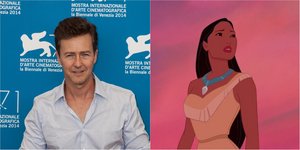 Έντουαρντ Νόρτον και Ποκαχόντας 