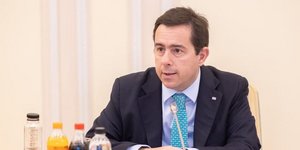 Ο υπουργός Μετανάστευσης και Ασύλου, Νότης Μηταράκης