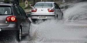 Οδήγηση βροχή