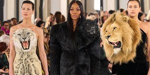 Ο Schiaparelli έντυσε Ναόμι, Ιρίνα Σάικ, Κάιλι Τζένερ με faux κεφάλια ζώων και προκάλεσε αντιδράσεις